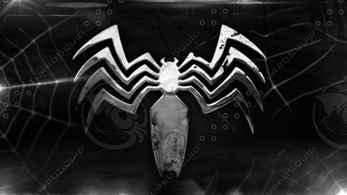  The spider-man symbiote logo and it would be on my back and chest. And in the same order.