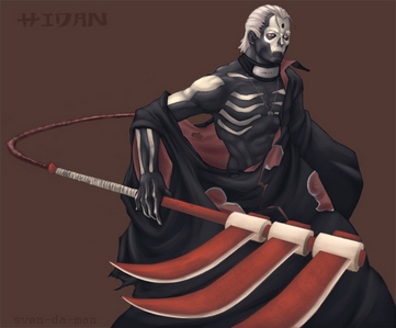 Hidan for the obvious reasons 