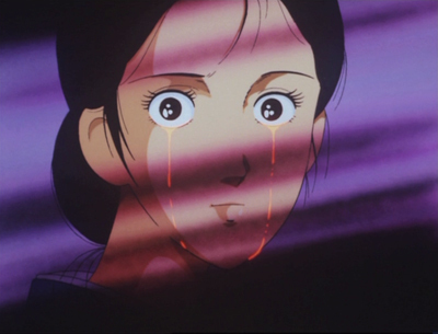 The mom from Barefoot Gen...After watching half of her family die in a fire started by a bomb dropped by American soldiers.