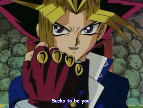  Yami Yugi has something to say to every troll right now. ^^