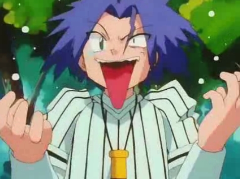  How about this face that Kojiro-kun/James from Pokemon is making!XD