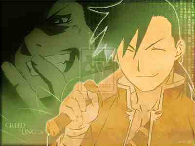  im going for my seconed fav.. character (thats my fav... character in thiss series) ling yao and (greed)(greed x ling) from fma brotherhood he seems to me to be a perfect character all ready there are a cuple of thing i would do to make this character even más perfect #1 see más of him in the series #2 stay greed x ling ( greed doesnt die- i wish he could have lived) #3 i wist i could have seen were he becomes emperor in a clip o some thing ( not just in a pic..)