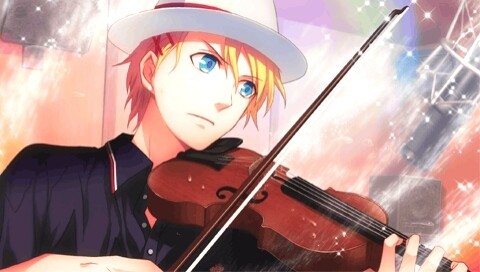 Syo on the violin <3