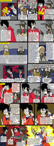  Hellsing and Dragon Ball Z Pokemon and Digimon Bleach and নারুত Bleach and Soul Eater Highschool of the Dead and Hellsing *ULTIMATE COMBO* BLEACH, NARUTO, ONE PIECE, AND DRAGON BALL Z *For larger view* http://fireheart1001.deviantart.com/art/Hellsing-bloopers-27-Tuxedo-124883376