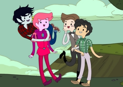  Don't forget about Marshall Lee's mom eating his fries poor Marceline and Marshall Lee (random adventure time pic)