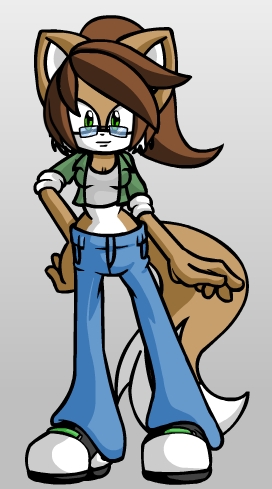  Sorry it's a furry doll maker pic but it's my best ref atm, her name is beckie :D any pose please? I could draw something for আপনি in return
