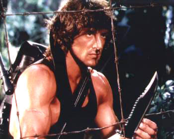  Rambo is my hero because he's a vietnam war veteran and he fought for what he believed in <3