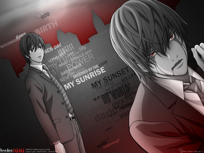  Death Note it really scared me sometimes