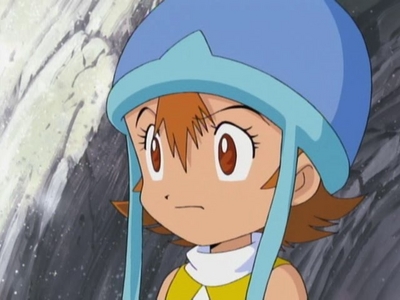 Sora from Digimon Adventures. how come no one's posted her? Tai even puked in it!