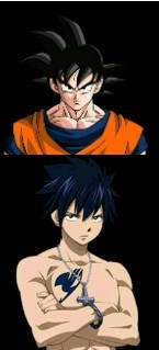 Did you forget about Goku? 

And how come Gray Fullbuster's not here?