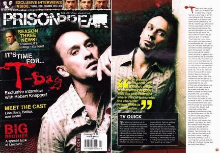  Rob in the Prison Break magazine