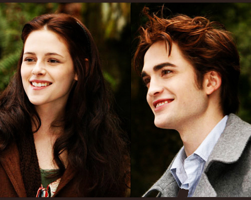  here is my cute pic of Edward and Bella