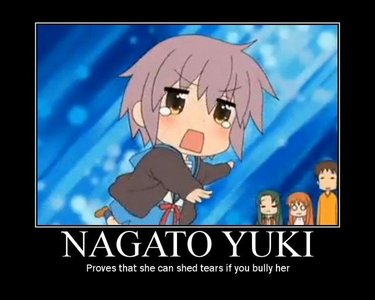  Yuki Nagato from TMoHS Actually, this pic is from Haruhi-chan series! X3
