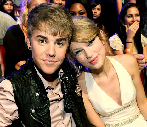Taylor with Justin.:}