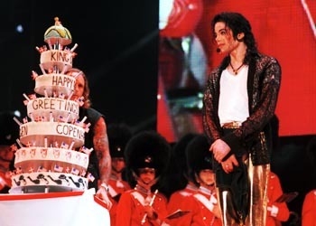Michael knew it was your birthday, so hes holding a bday concert in heaven in memory of you :)
