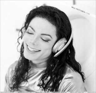 michael's listening to you singing and he loves it :)