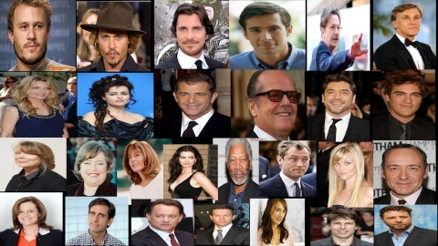  ok thees are the actors and 女演员 i want to meet=) #1 Heath Ledger{I Know He's Dead} #2 Johnny Depp #3 Christian Bale #4 Anthony Perkins{Also Know He's Dead To} #5 Gary Oldman #6 Christoph Waltz #7 Michelle Pfeiffer #8 Helena Bonham Carter #9 Mel Gibson #10 Jack Nicholson #11 Javier Bardem #12 Joaquin Phoenix #13 Sissy Spacek #14 Kathy Bates #15 Susan Sarandon #16 Anne Hathaway #17 摩根 Freeman #18 Jude Law #19 Reese Witherspoon #20 Kevin Spacey #21 Sigourney Weaver #22 Steve Carell #23 Tom Hanks #24 Mark Wahlberg #25 Natalie Portman #26 Tom Cruise #27 Russell Crowe