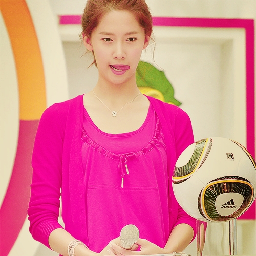  Yoona because shes beautiful, funny, cute, natural, talented, and tall! She is pretty much perfect! ^^