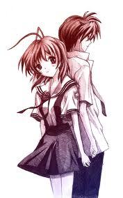  Does this answer ur question? If it doesn't I have tons meer pics :) P.S this is nagisa and tomoya from clannad.