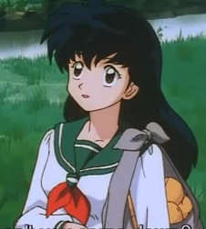  Kagome-chan from InuYasha wearing her school uniform.