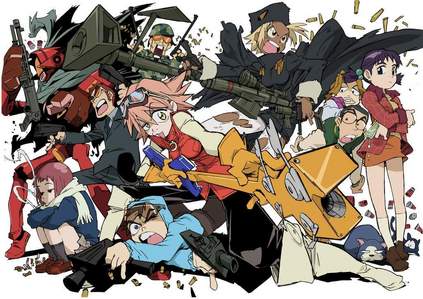 Fooly Cooly (FLCL) ...I still have no clue what the heck happened in this series.