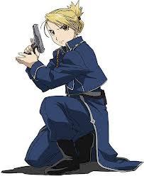  Riza Hawkeye ^^ She's one of my all-time Избранное female Аниме characters