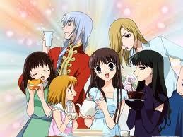 i would have to say Fruits Basket
.....except the secret between familys and the special power :3