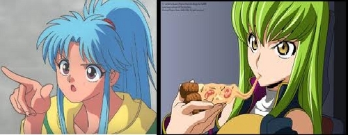  Only 아니메 crushes. I say "crushes" because I have recently developed one for CC from Code Geass. But still....Botan FTW!