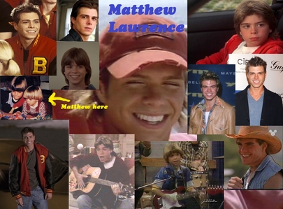  A lot of pics of Matt in different ages. <3