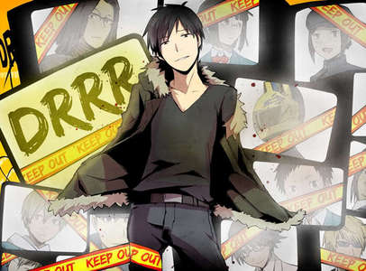  izaya -chan , i donno i like him , but hate him at the same time XDD ,K i want him to became real so he will give me information about what i want , & if he piss me off i will just go & kick his cul, ass