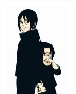  Itachi Uchiha, probably because of all the fan girls he has he'd probably just think I'm another one of those until he gets to know me. I wish we could we friends maybe more, xD I can dream tho. He'd probably like me, I'm sure. :D We're alike in a lot of ways, I cinta my sister the same way he loves sasuke, excpet she's older I look up to her she's so awesome, I can't really explain how much I cinta my sister. xD I'd do anything for her. We both cinta sweets, he likes dango's. I've never tired it tho, but I eat so much sweets my grandma calls me suger mouth. lol He's very sweet and he loves his family. If he didn't like me I wouldn't go crazy and lock him up in my room. And make him have to deal with not liking me. I'd just suck it up, and treat him like a regular person. But considering the age difference I'm 15 he's 21 probably just good friends. He'd probably try to make me tanggal sasuke. << Pshh. jk