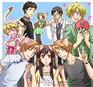  i 사랑 seeing pictures of Ouran High School Host Club dreesing as Fruits Basket