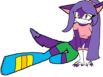 I used a base....Does it still count?

Name: Cassie the Dog
It was done in "MS Paint" So the outlining is a bit shaky.. And you don't have to do the gloves if you choose her, either.