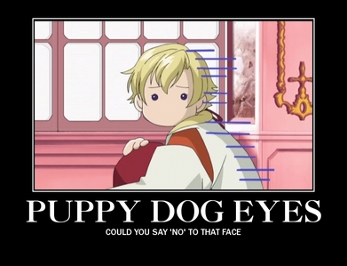 Tamaki-senpai! X3
Puppy eyes! I love them!