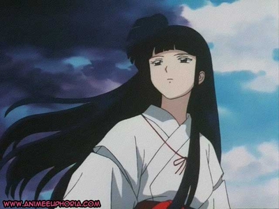  Kikyo was only sa pamamagitan ng naraku's side to find out the truth about what happen 50 years nakaraan then sided permantly to Good!!!! :D
