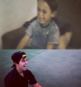  here's a pic of beau ( janoskians) cinta this pic "nothing has changed" lol