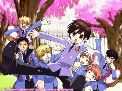  Ouran High School Host Club, if you're looking for comedy. If tu want something más mysterious and old-timey, kuroshitsuji might do the trick. And I guess Clannad as well, because it makes tu feel content and happy, all-the-while making tu bawl for 30 minutos straight Pic: Ouran High School Host Club