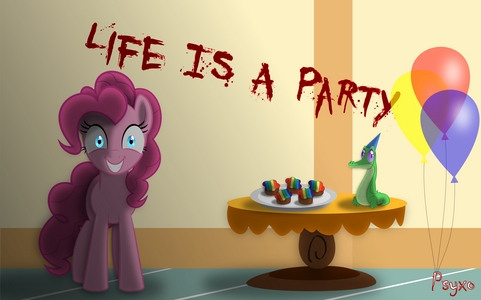 NO! DONT DO IT!!! *gets killed by pinkie pie*