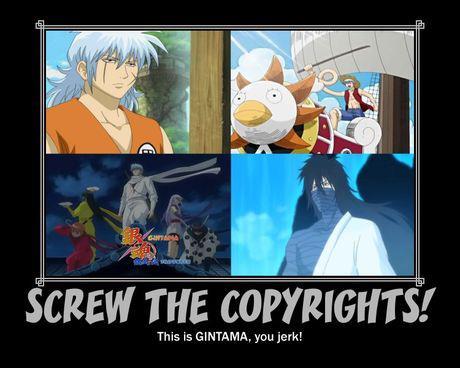  Gintama! 愛 how it makes me laugh my a** off! Also the first and only アニメ that has ever made me cry. It never fails to make my day<3 ^^