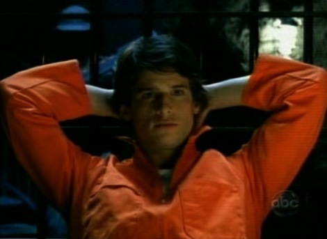 Daniel Ewing wearing a orange thing..He was in prison.Dont like it :/