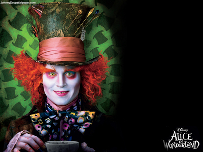 Aha,I still remember Mad Hatter's questions: Why is a raven like a writing desk? do you know the answer? lol
