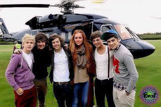  1d with Miley