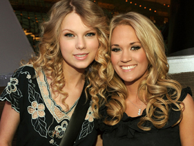  Taylor with Carrie.:}