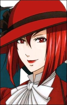  i cant believe nobody put a pic of madam red i mean the red is even in her name oh and sorry but she has short hair but if u look her up when she is young wewe will see her with long hair