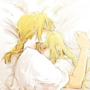 ed and winry ( not an edwin fan don't care...) 