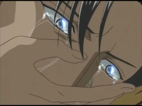  T^T iwaki-san *glares at katou for making him cry*