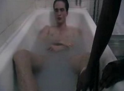  Robert Pattinson in the bathtub.This pic is from The Haunted Airman.