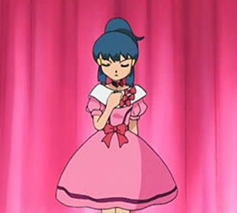  Hikari-chan's ("Dawn" in the english dub) contest outfit/dress is pink!