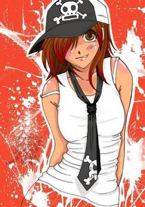 dis girl. down to the clothing that's me~!
although i don't normally wear ties with tanks >.<