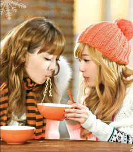  the most beautiful taeyeon and jessica are beautiful প্রণয় them taesica